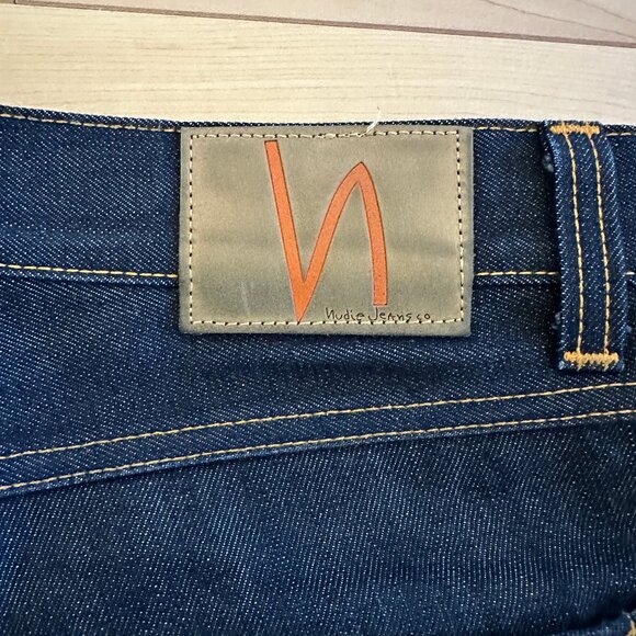 NUDIE JEANS - STEADY EDDIE DRY CLASSIC ORANGE - Picture 12 of 16